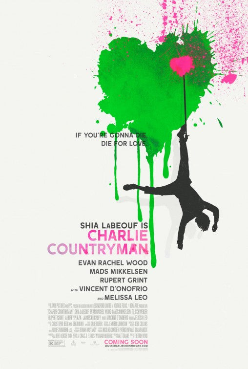 1000 piece jigsaw puzzle for the movie poster: Charlie Countryman (2013)