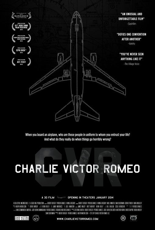 1000 piece jigsaw puzzle for the movie poster: Charlie Victor Romeo (2014)