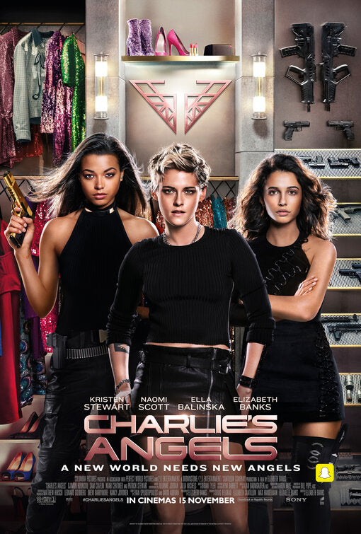 1000 piece jigsaw puzzle for the movie poster: Charlie's Angels (2019) ver6
