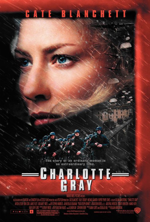 the movie poster: Charlotte Gray (2001) ver2