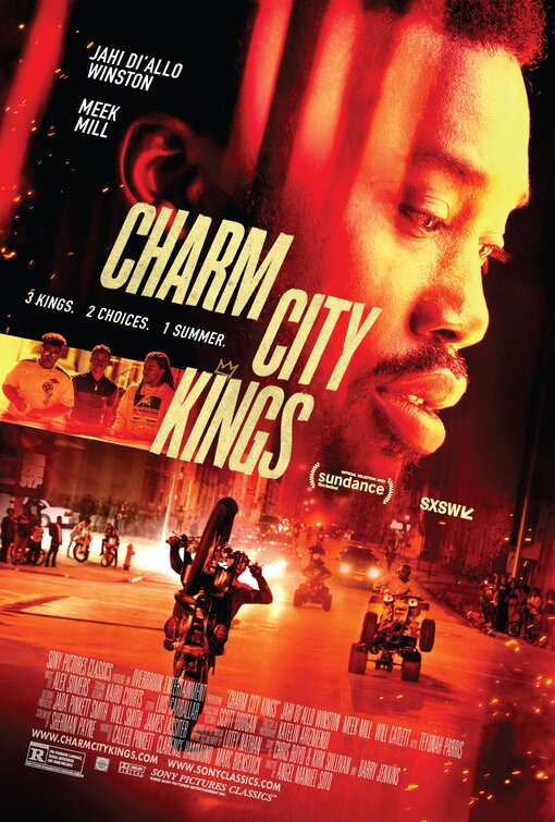 1000 piece jigsaw puzzle for the movie poster: Charm City Kings (2020)