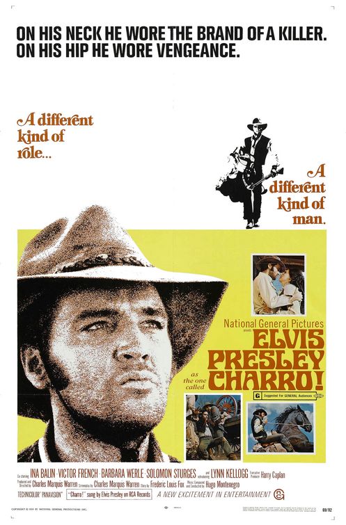 the movie poster: Charro! (1969)