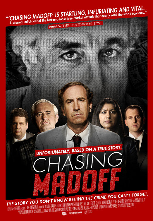 1000 piece jigsaw puzzle for the movie poster: Chasing Madoff (2011) ver2