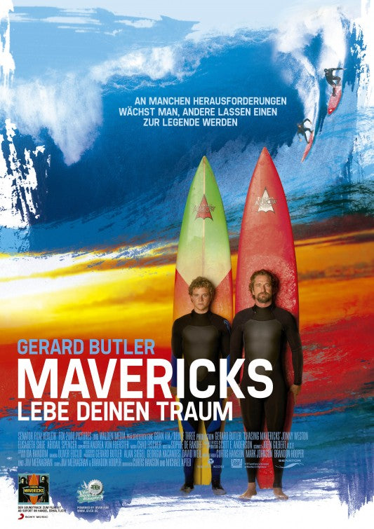 1000 piece jigsaw puzzle for the movie poster: Chasing Mavericks (2012) ver5