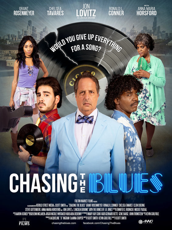 1000 piece jigsaw puzzle for the movie poster: Chasing the Blues (2018)