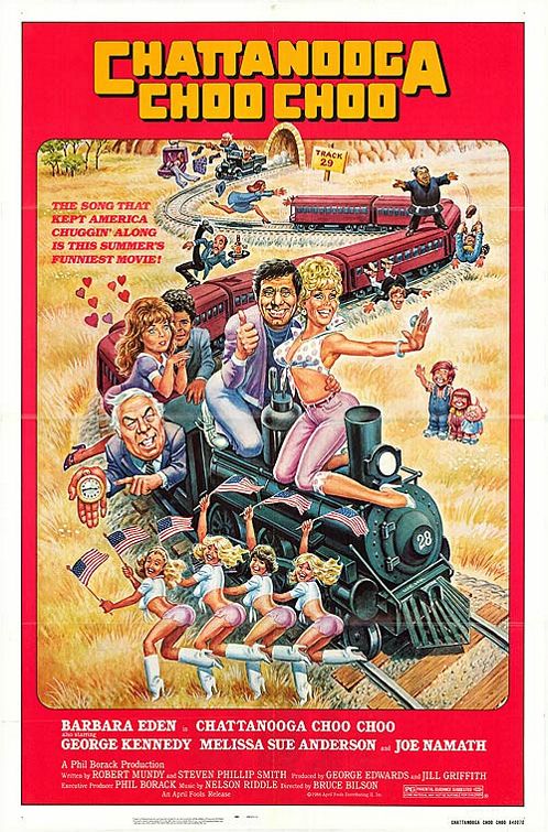 1000 piece jigsaw puzzle for the movie poster: Chattanooga Choo Choo (1984)