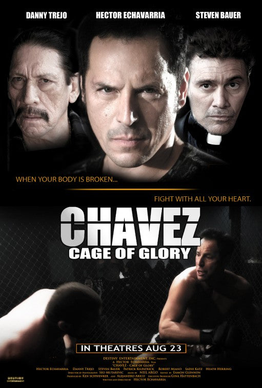 1000 piece jigsaw puzzle for the movie poster: Chavez: Cage of Glory (2013)