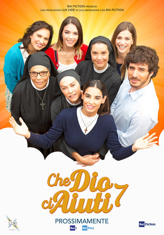 1000 piece jigsaw puzzle for tv poster: Che Dio ci aiuti