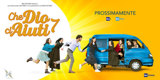 1000 piece jigsaw puzzle for tv poster: Che Dio ci aiuti, ver3