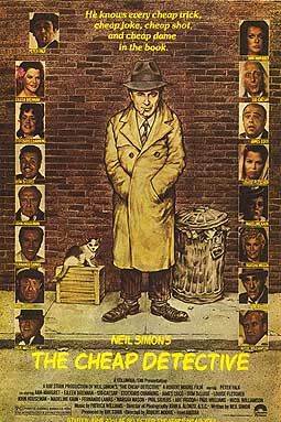 the movie poster: The Cheap Detective (1978)