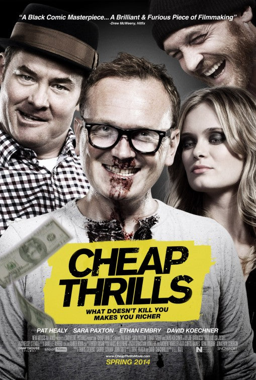 1000 piece jigsaw puzzle for the movie poster: Cheap Thrills (2014) ver2