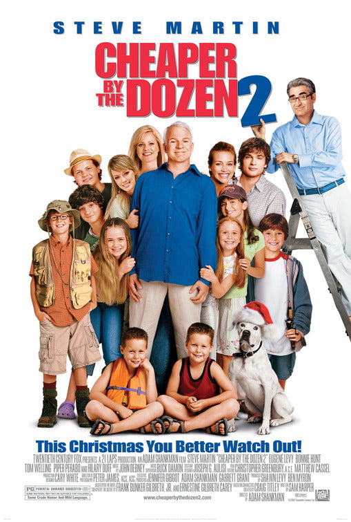 the movie poster: Cheaper by the Dozen 2 (2005) ver3