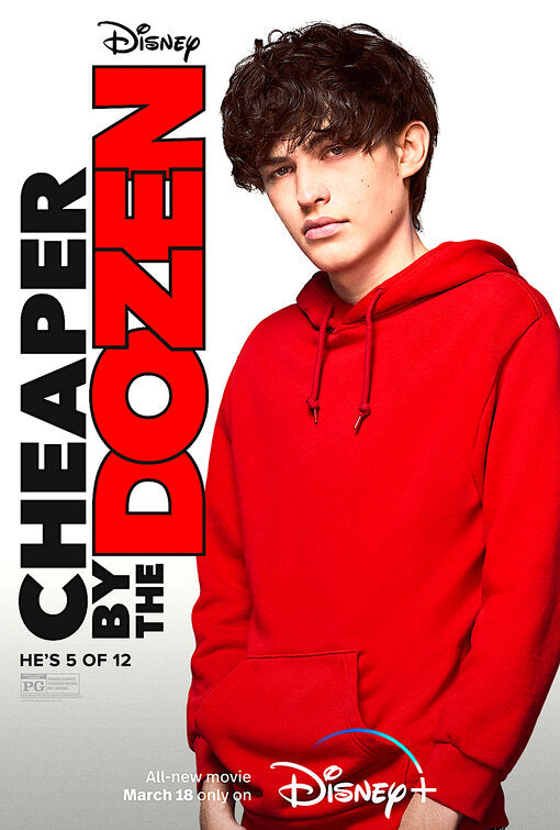 1000 piece jigsaw puzzle for the movie poster: Cheaper by the Dozen (2022) ver10