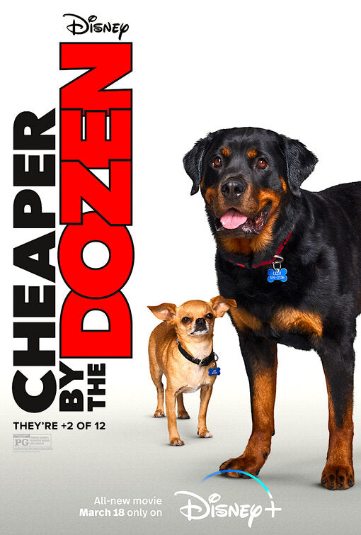 1000 piece jigsaw puzzle for the movie poster: Cheaper by the Dozen (2022) ver12
