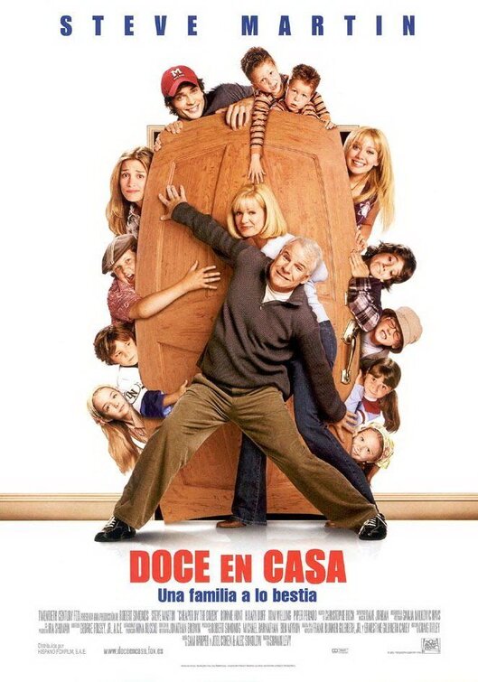 the movie poster: Cheaper by the Dozen (2003) ver2
