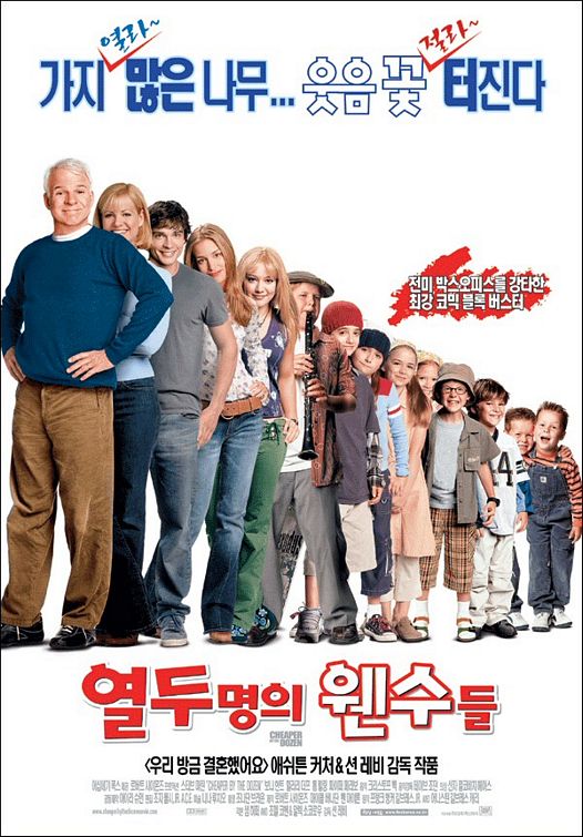 the movie poster: Cheaper by the Dozen (2003) ver3