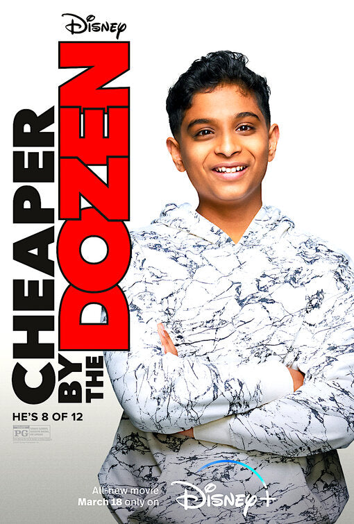 1000 piece jigsaw puzzle for the movie poster: Cheaper by the Dozen (2022) ver5