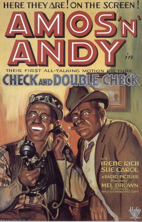 the movie poster: Check and Double Check (1930)