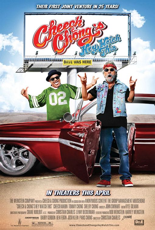 1000 piece jigsaw puzzle for the movie poster: Cheech & Chong's Hey Watch This (2010)
