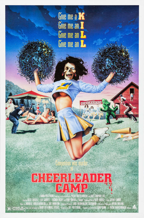the movie poster: Cheerleader Camp (1987)