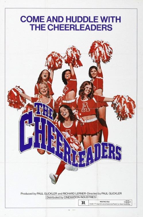1000 piece jigsaw puzzle for the movie poster: The Cheerleaders (1973)