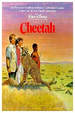 the movie poster: Cheetah (1989)