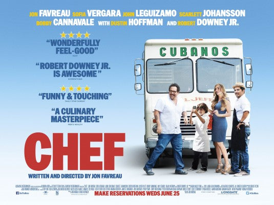 1000 piece jigsaw puzzle for the movie poster: Chef (2014) ver2