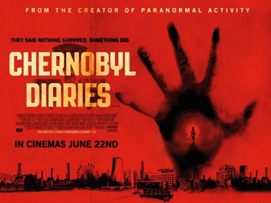 1000 piece jigsaw puzzle for the movie poster: Chernobyl Diaries (2012) ver4