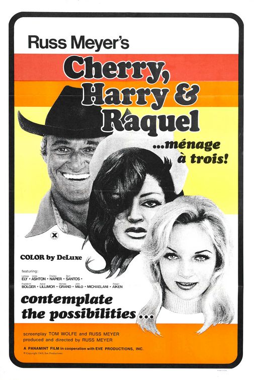 the movie poster: Cherry, Harry & Raquel! (1970)