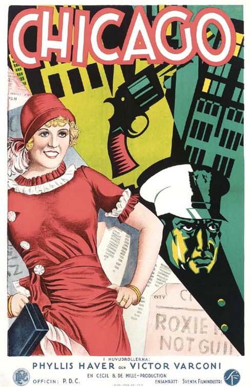 the movie poster: Chicago (1927)