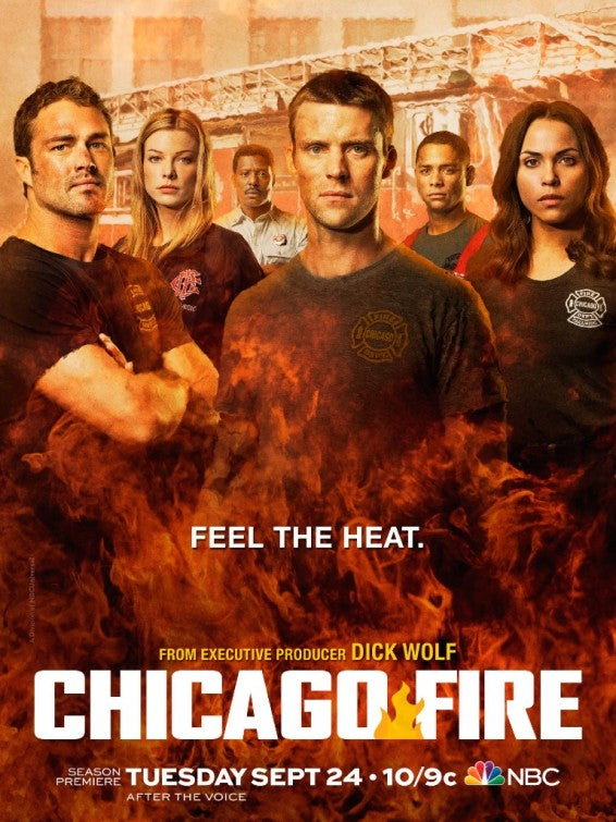 1000 piece jigsaw puzzle for tv poster: Chicago Fire, ver2