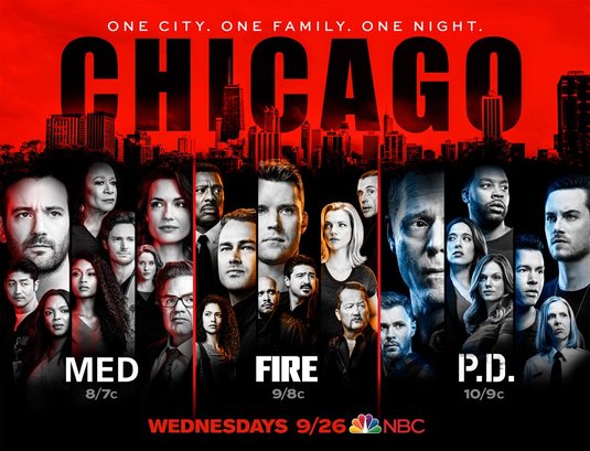 1000 piece jigsaw puzzle for tv poster: Chicago Fire, ver5