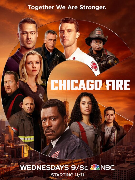 1000 piece jigsaw puzzle for tv poster: Chicago Fire, ver6
