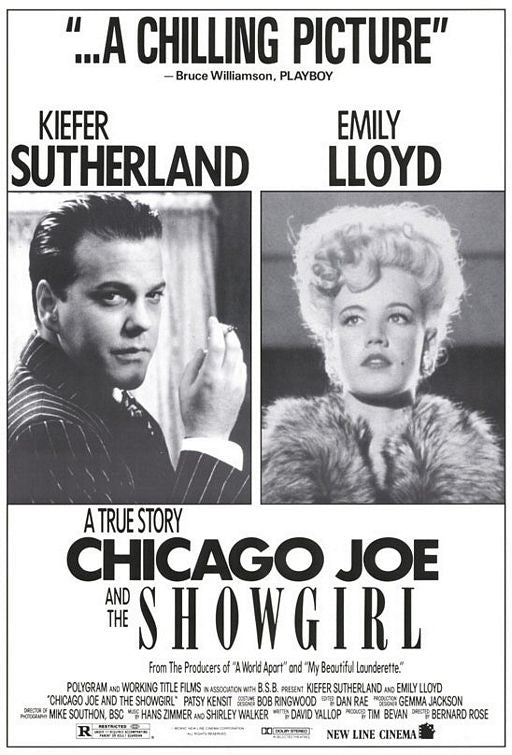 the movie poster: Chicago Joe and the Showgirl (1990) ver2