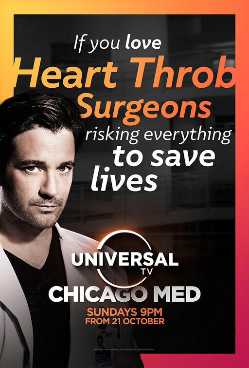 1000 piece jigsaw puzzle for tv poster: Chicago Med