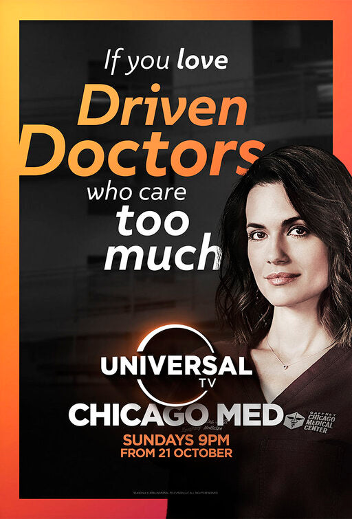 1000 piece jigsaw puzzle for tv poster: Chicago Med, ver2