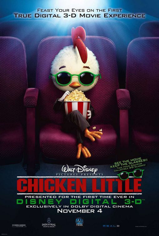 the movie poster: Chicken Little (2005) ver3