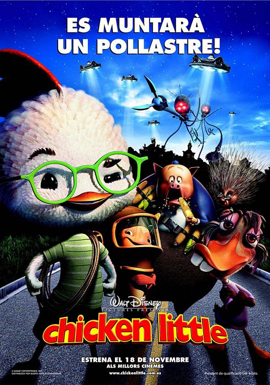 the movie poster: Chicken Little (2005) ver4