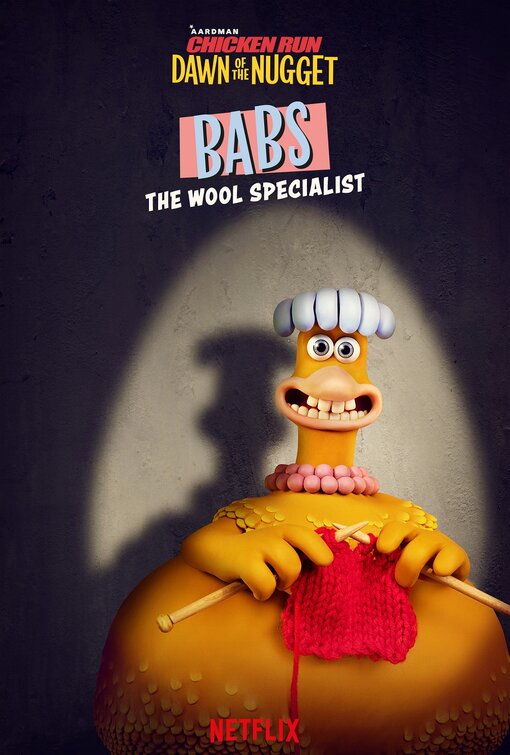 1000 piece jigsaw puzzle for the movie poster: Chicken Run: Dawn of the Nugget (2023)