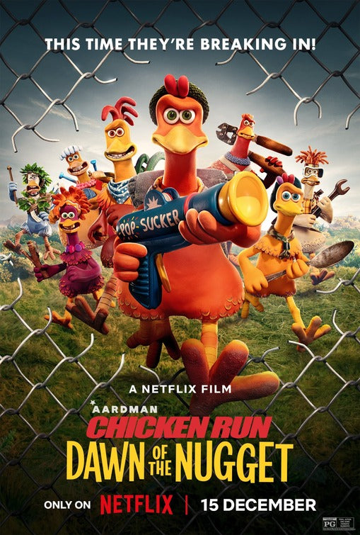 1000 piece jigsaw puzzle for the movie poster: Chicken Run: Dawn of the Nugget (2023) ver10