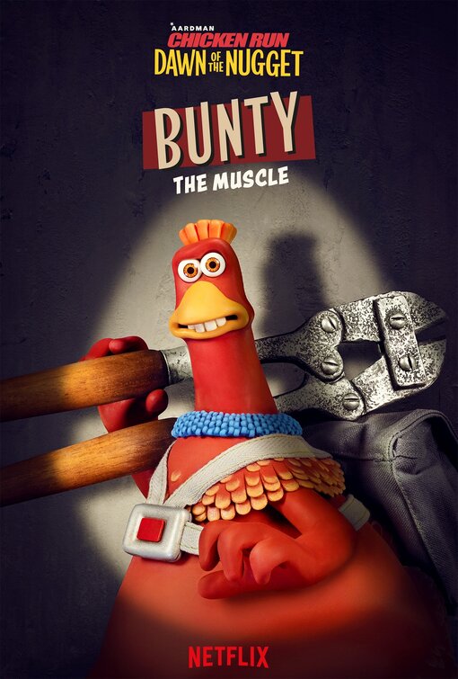1000 piece jigsaw puzzle for the movie poster: Chicken Run: Dawn of the Nugget (2023) ver2