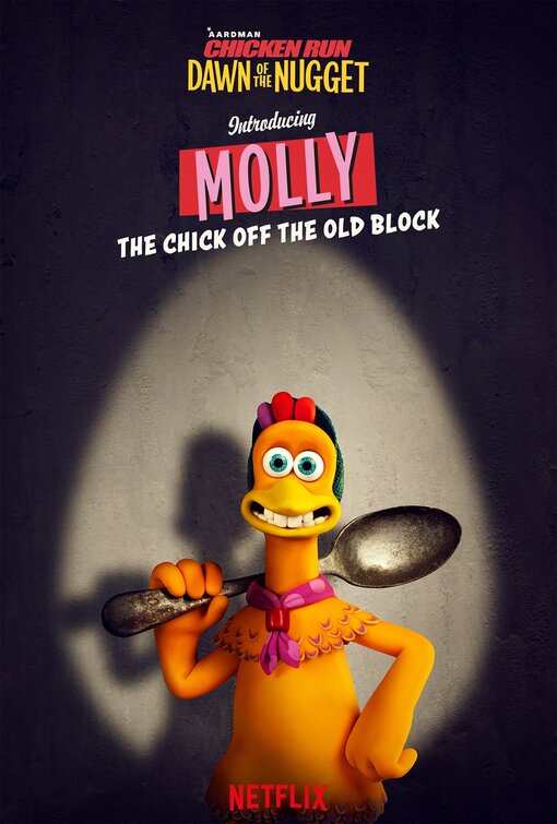 1000 piece jigsaw puzzle for the movie poster: Chicken Run: Dawn of the Nugget (2023) ver6