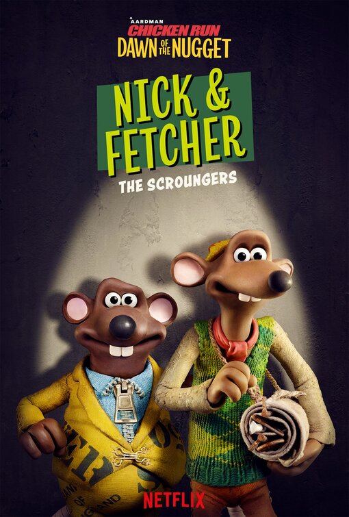 1000 piece jigsaw puzzle for the movie poster: Chicken Run: Dawn of the Nugget (2023) ver8