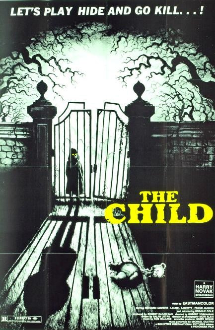 1000 piece jigsaw puzzle for the movie poster: The Child (1977)