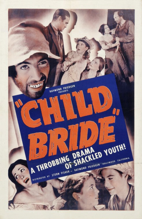 1000 piece jigsaw puzzle for the movie poster: Child Bride (1938)