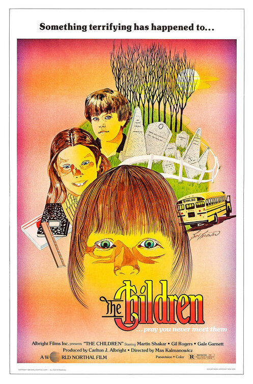 the movie poster: The Children (1980)