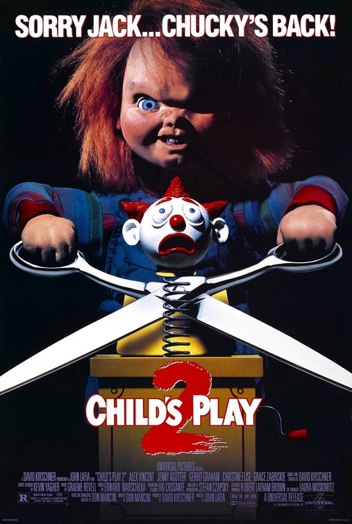 1000 piece jigsaw puzzle for the movie poster: Child's Play 2 (1990)