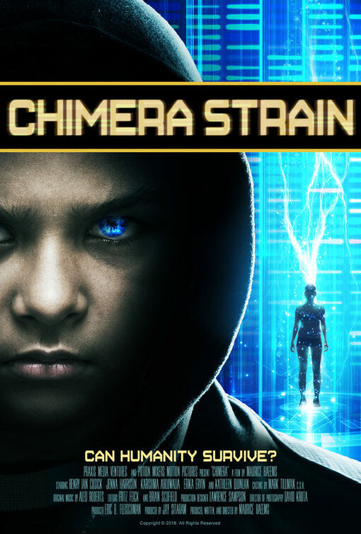 1000 piece jigsaw puzzle for the movie poster: Chimera Strain (2019)