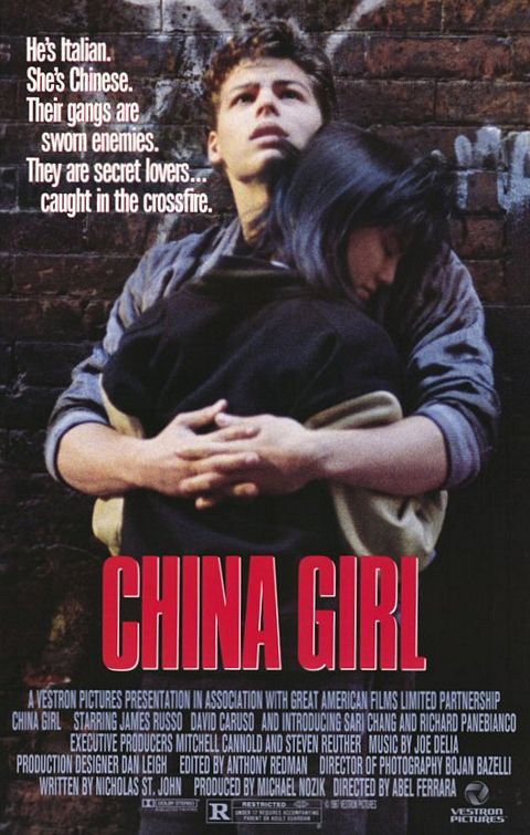 the movie poster: China Girl (1987)