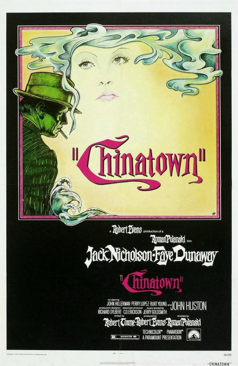 the movie poster: Chinatown (1974)